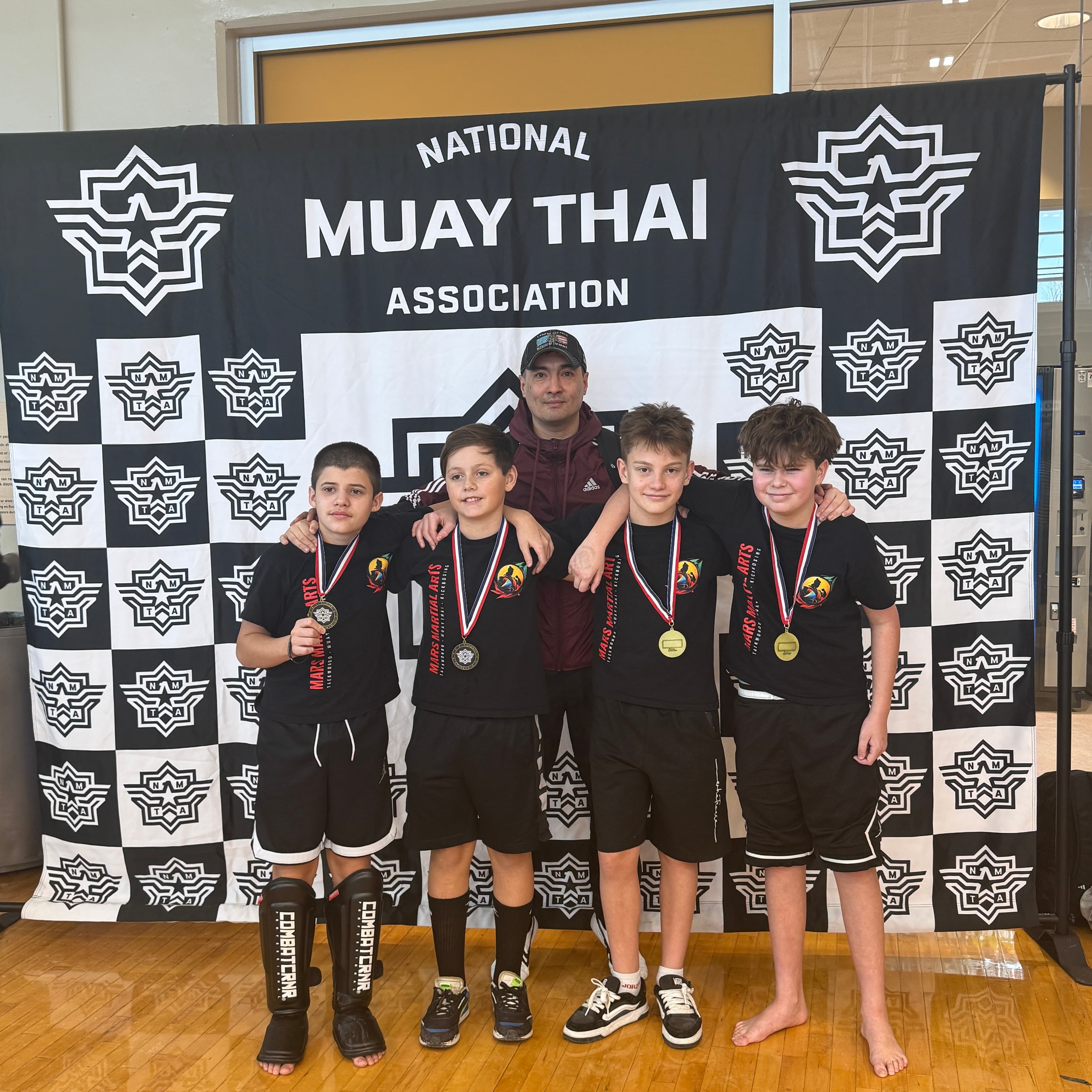 Muay Thai and Taekwondo training at Mars Martial Arts in Lake in the Hills, IL